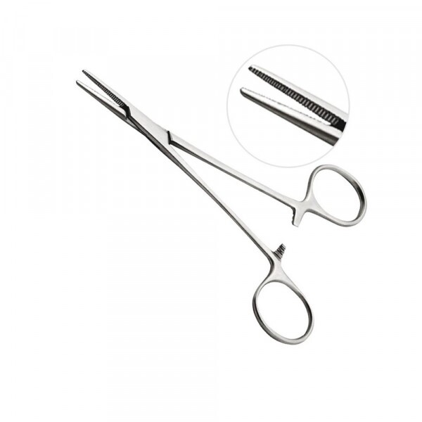 Pinça Hemostática Mosquito Reta - Instrumento Cirúrgico para Controle de Sangramento